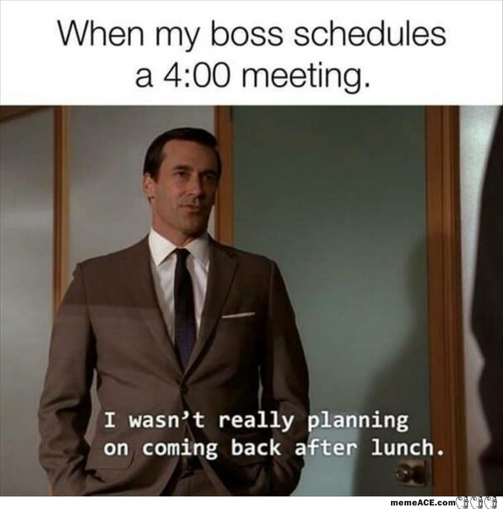 Can You Do A 4Pm Meeting
