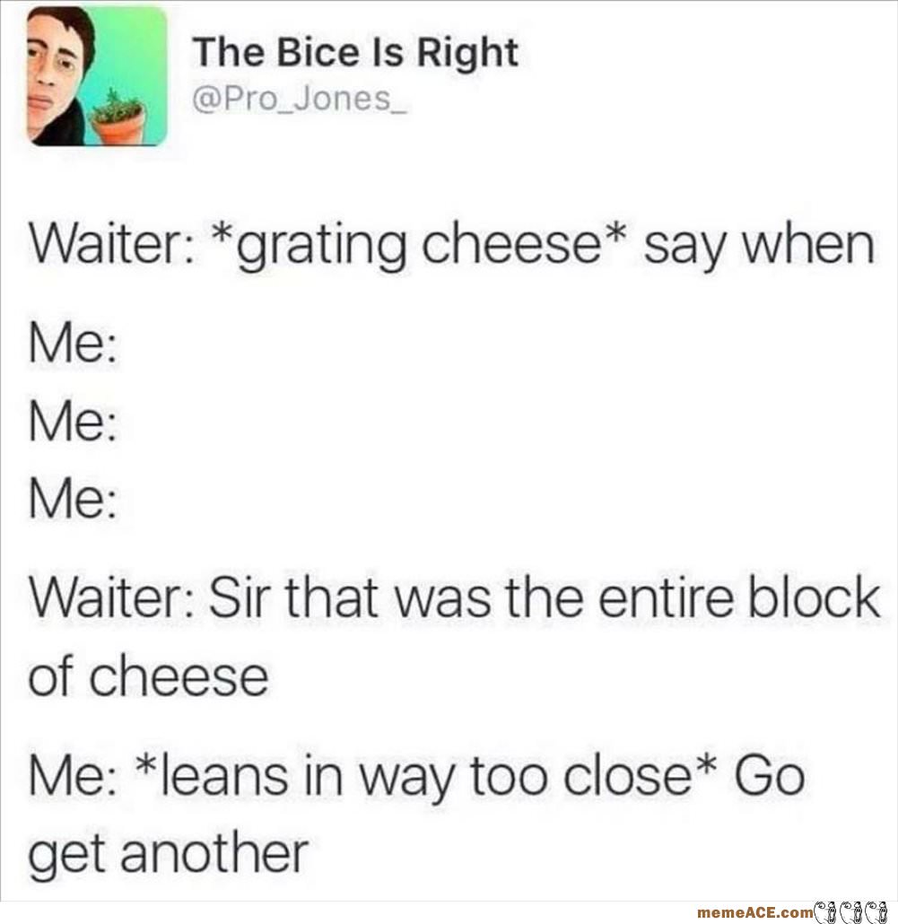 Leave Me The Cheese