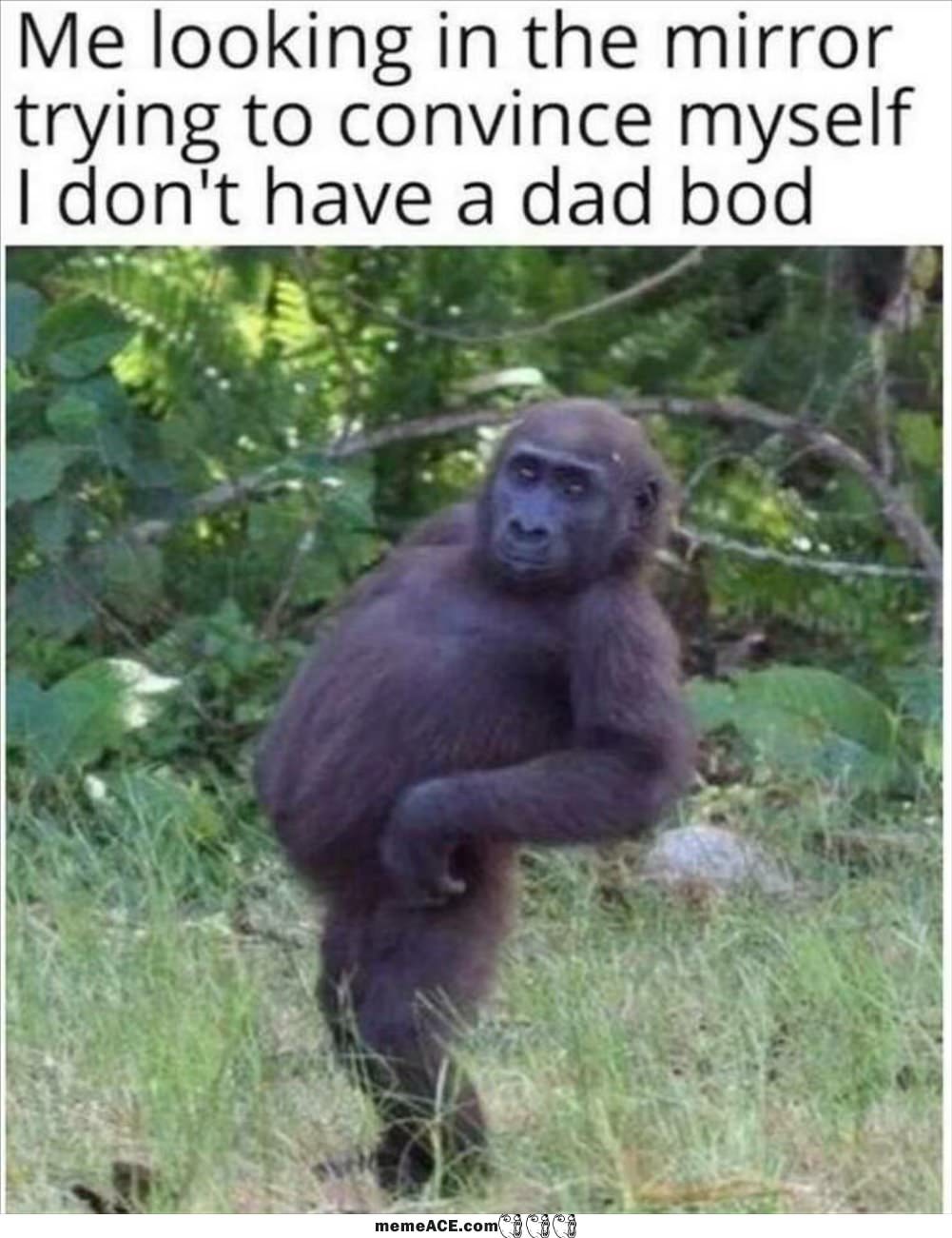 Me Looking In The Mirror