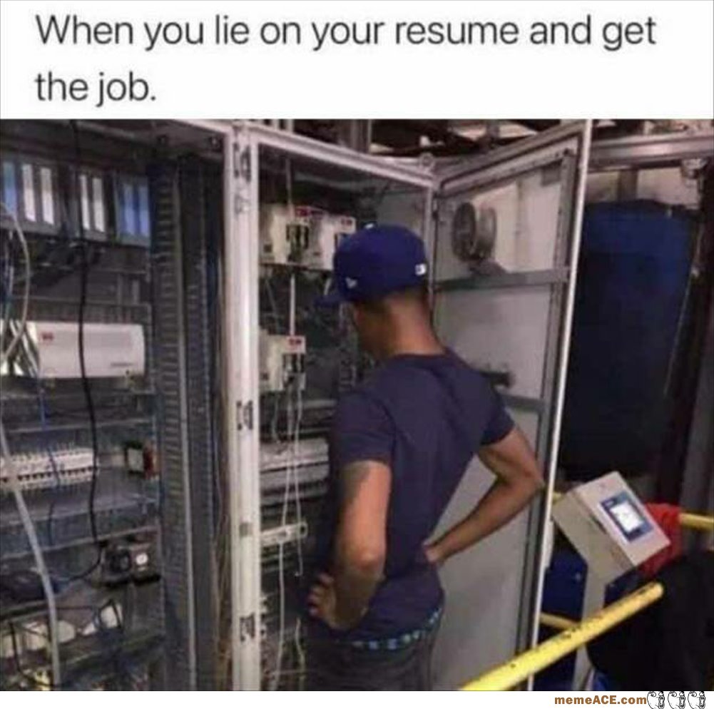 Lie On Your Resume