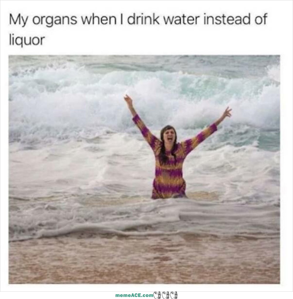 My Organs When I Drink Water
