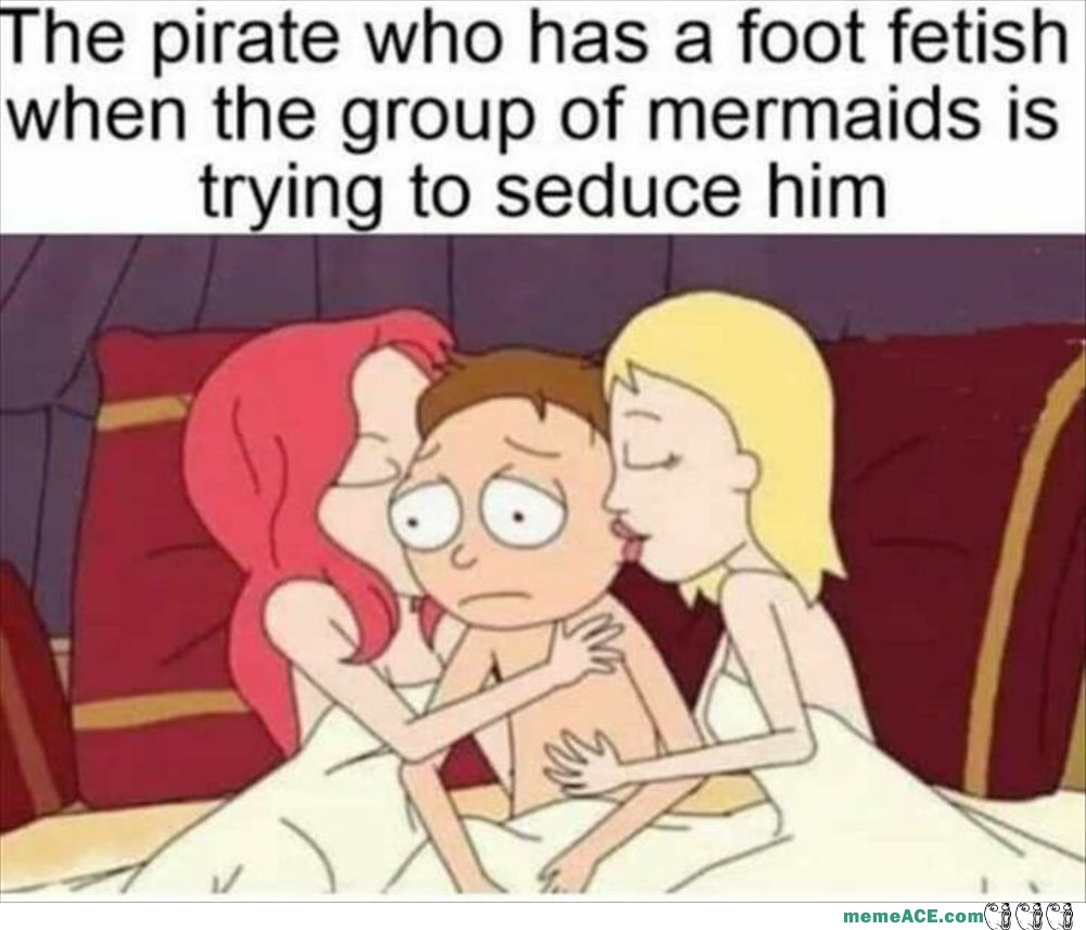 Pirate With A Foot Fetish
