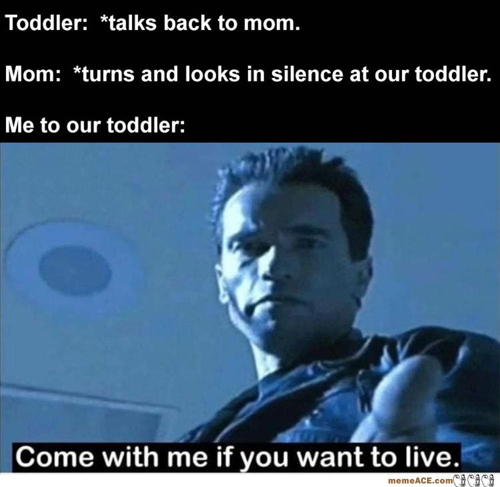 Toddler Talks Back To Mom
